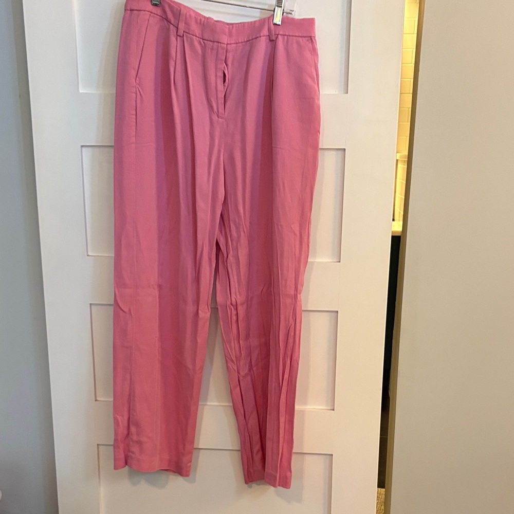 J Crew Pink Trousers